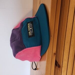 Coal fleece running hat